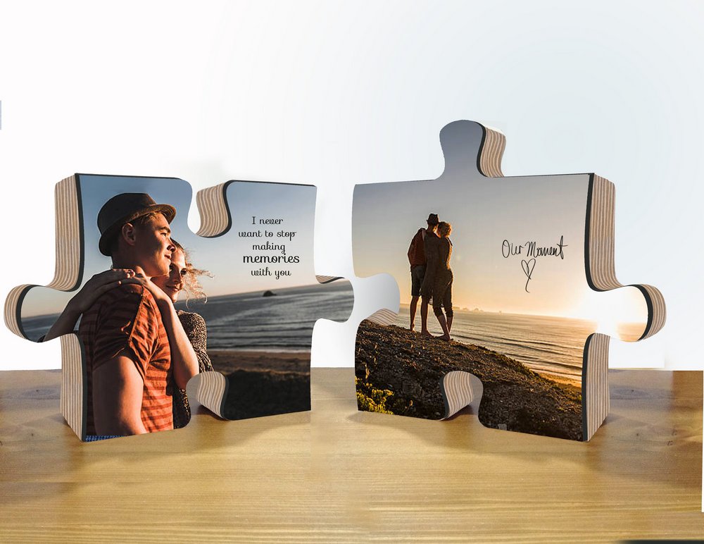 Kişiye Özel - Ahşap Puzzle Masaüstü Resimlik