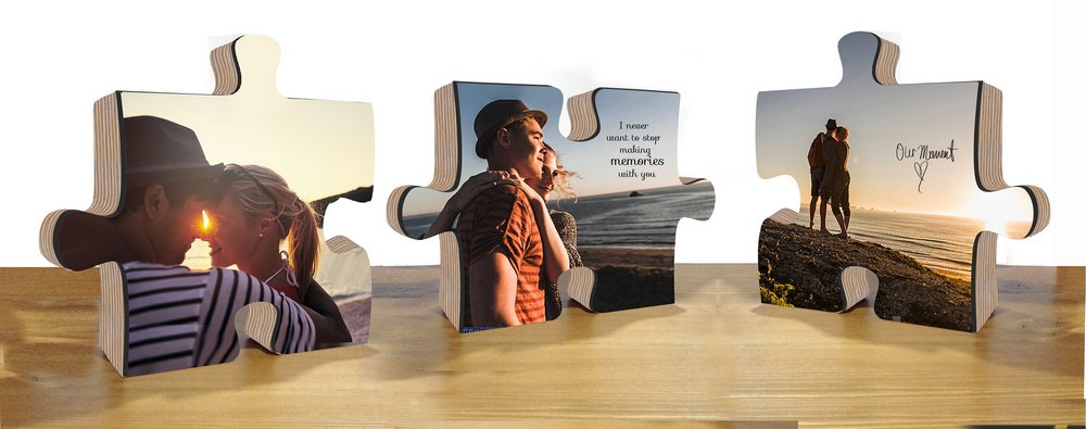 Kişiye Özel - Ahşap Puzzle Masaüstü Resimlik