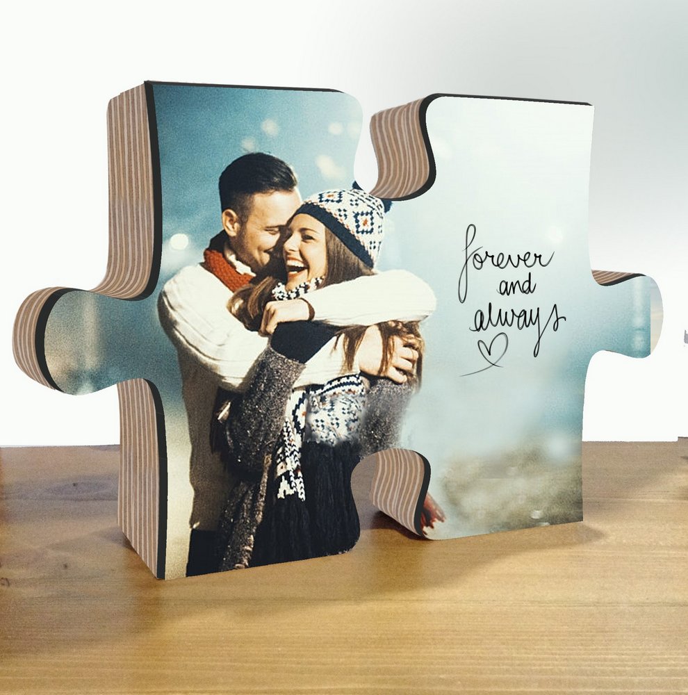 Kişiye Özel - Ahşap Puzzle Masaüstü Resimlik