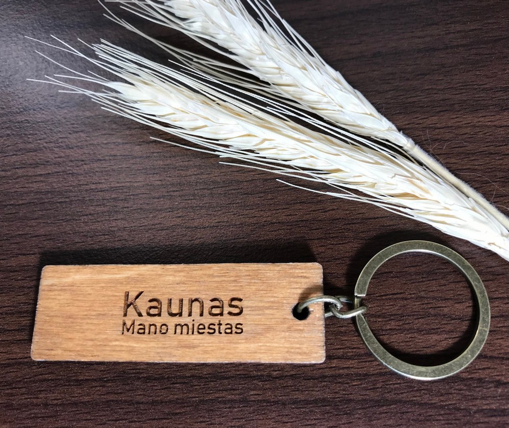 Kişiye Özel - Ahşap Köpek Kordinat Adres Tasma Madolyonu