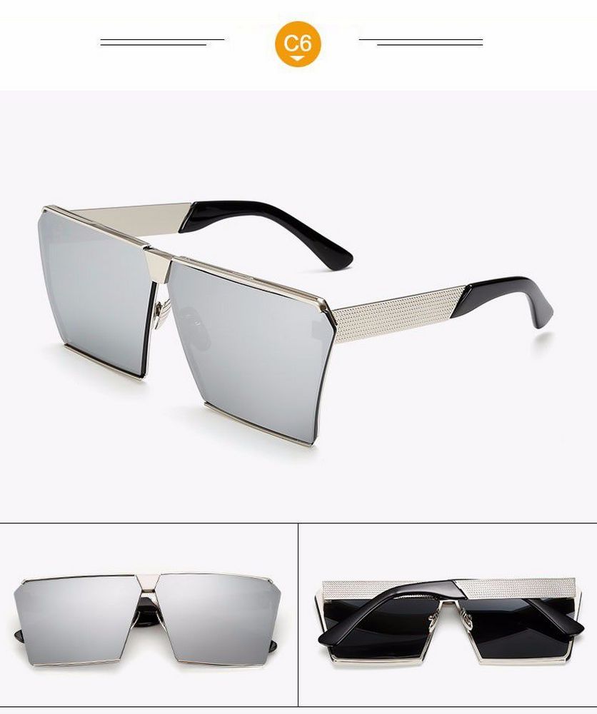 Tunçkol Gözlük - Güneş Gözlüğü Peekaboo Siyah Cam Silver Çerçeve Unisex