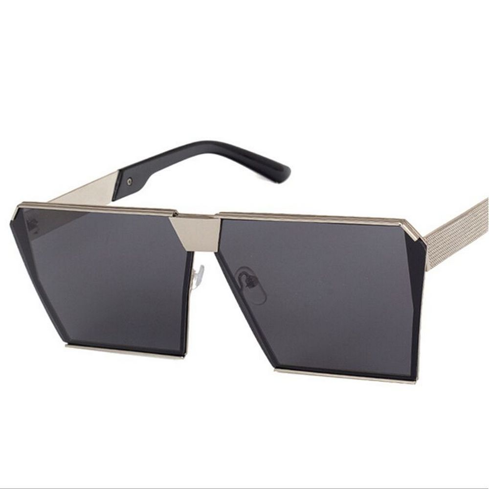 Tunçkol Gözlük - Güneş Gözlüğü Peekaboo Siyah Cam Silver Çerçeve Unisex