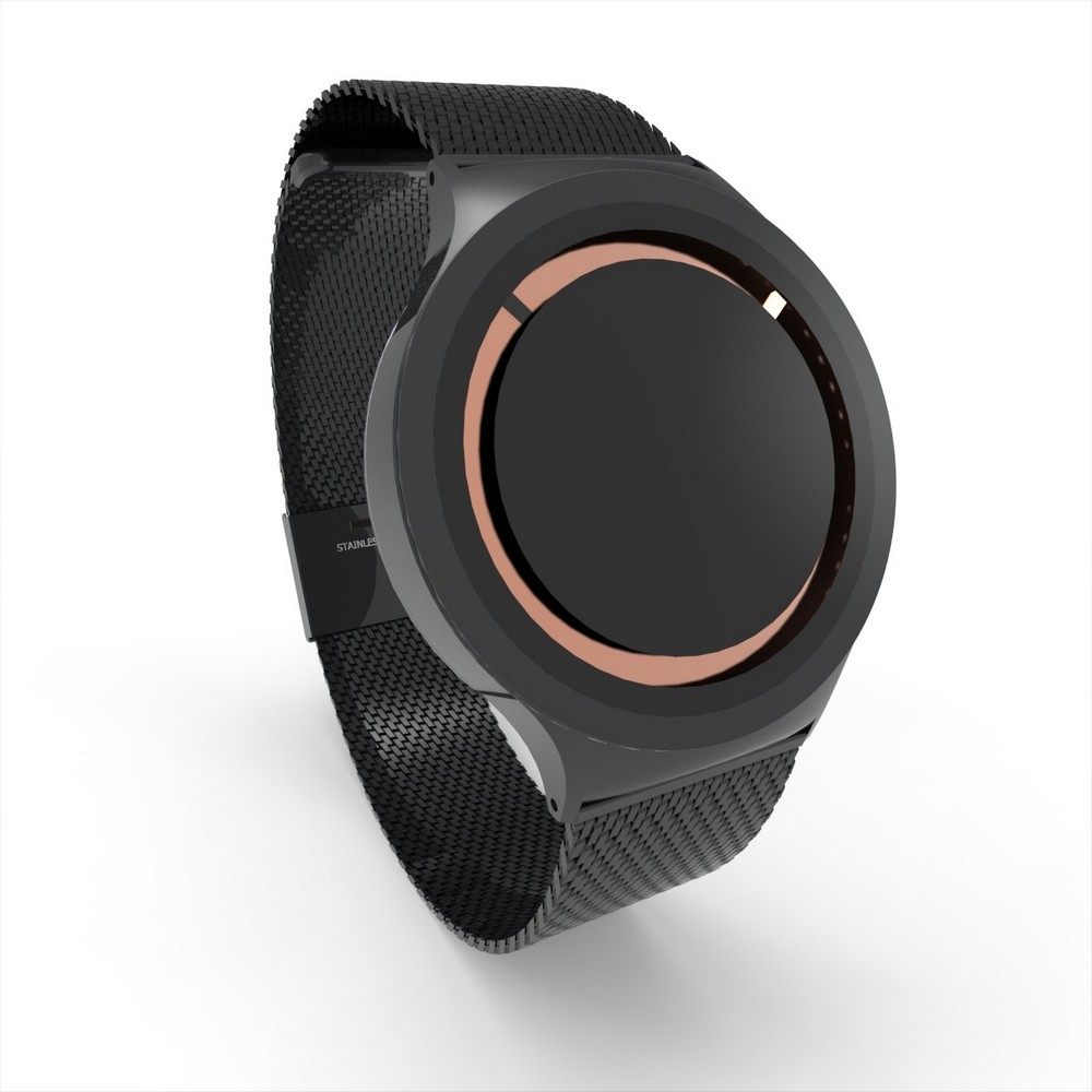 Cool Watch Saat - Siyah Mat Kasa - Siyah Kordon CooL Plus Unisex