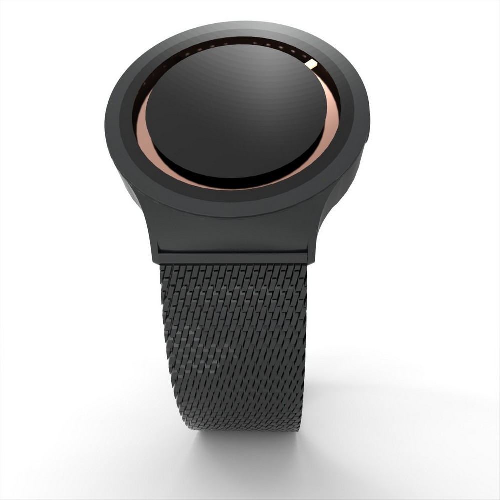 Cool Watch Saat - Siyah Mat Kasa - Siyah Kordon CooL Plus Unisex