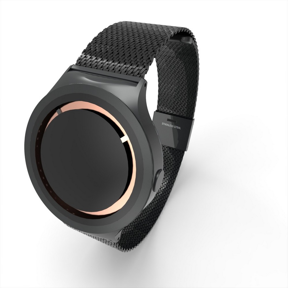 Cool Watch Saat - Siyah Mat Kasa - Siyah Kordon CooL Plus Unisex